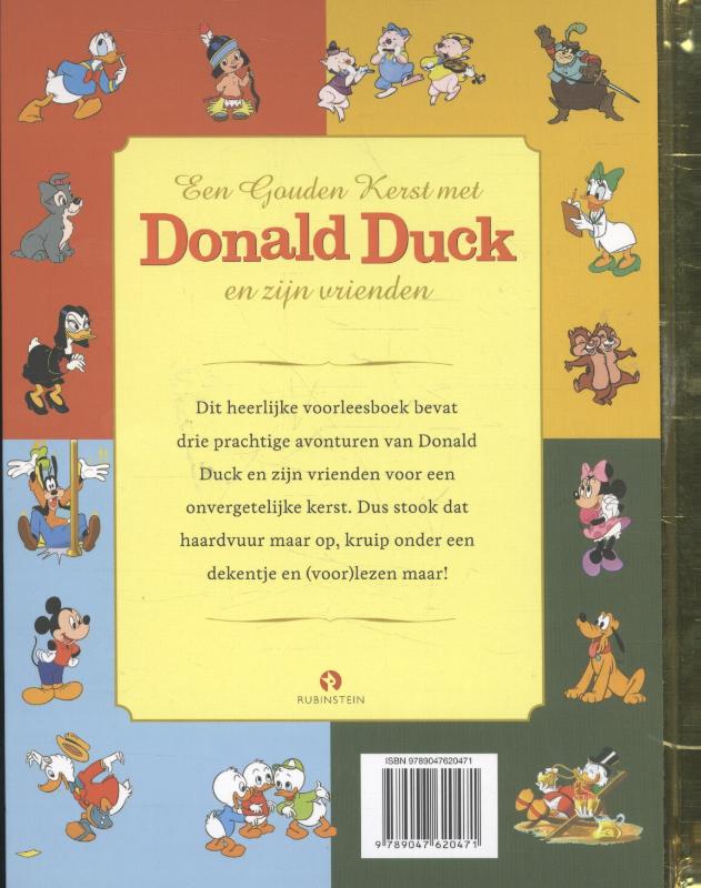 Een Gouden kerst met Donald Duck / Gouden Voorleesboeken achterkant