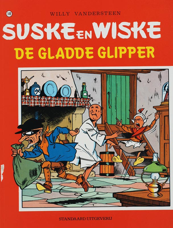 Willy Vandersteen De Gladde Glipper / Suske En Wiske / 149