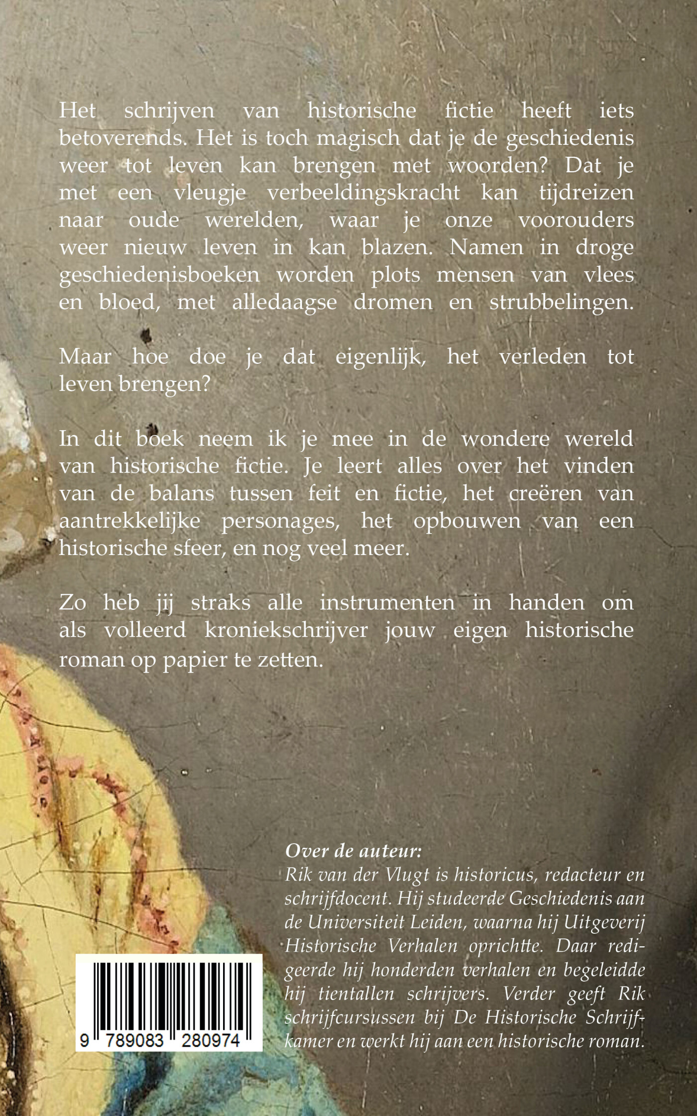 Hoe schrijf je historische fictie? achterkant