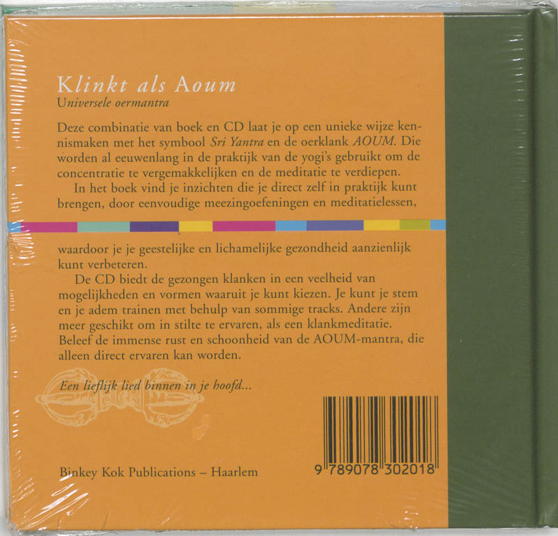 Klinkt Als Aoum + Cd achterkant