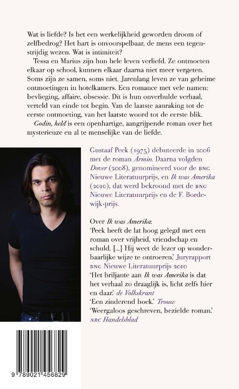 Godin, held Godin, held achterkant