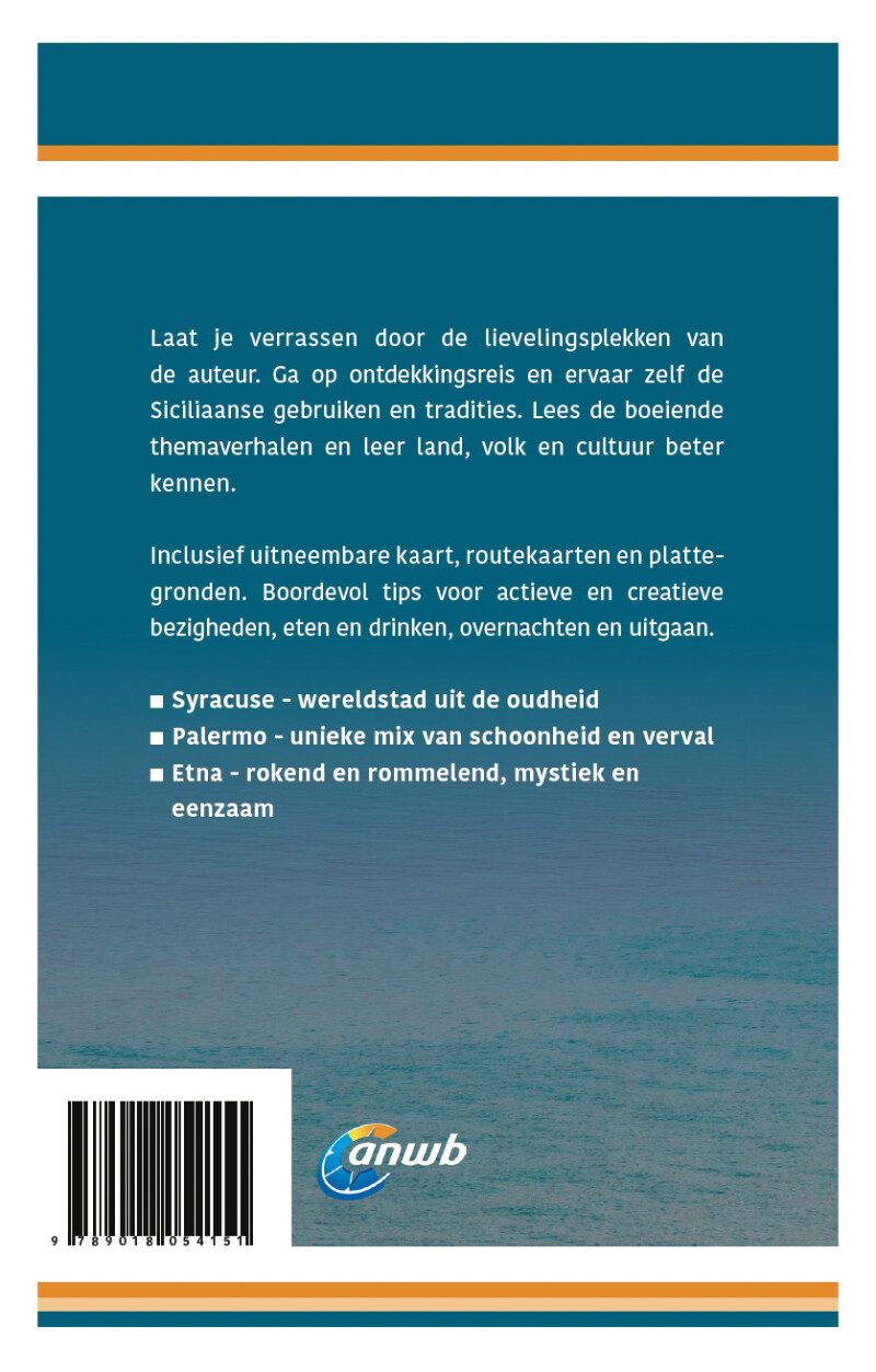 Sicilië / ANWB Ontdek achterkant