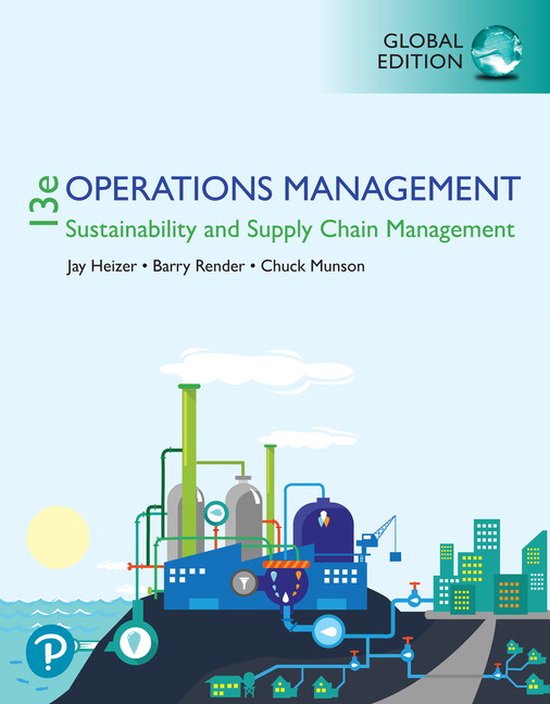 Jay Heizer Operations Management, Sustainability And Supply Chain Management, Global Edition
