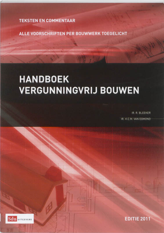 Handboek vergunningvrij bouwen