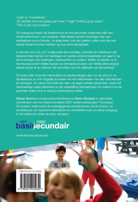 Is dat iets voor mij, juf? achterkant