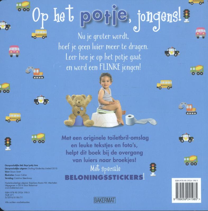 Op het potje achterkant