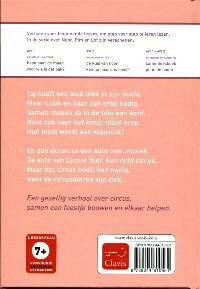 Met pretletters naar het circus / Clavis leren lezen achterkant