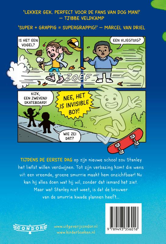 Help! Ik ben onzichtbaar / Help! Ik ben onzichtbaar achterkant