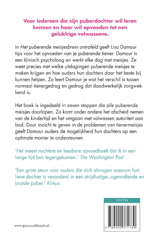 Het puberende meisjesbrein ontrafeld achterkant