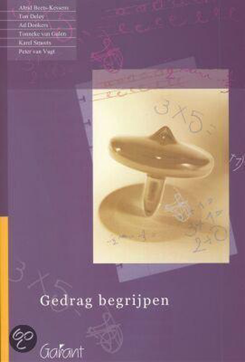 boekenbalie_9789044113693_cover Gedrag begrijpen / Cahiers Speciale Onderwijszorg / 5