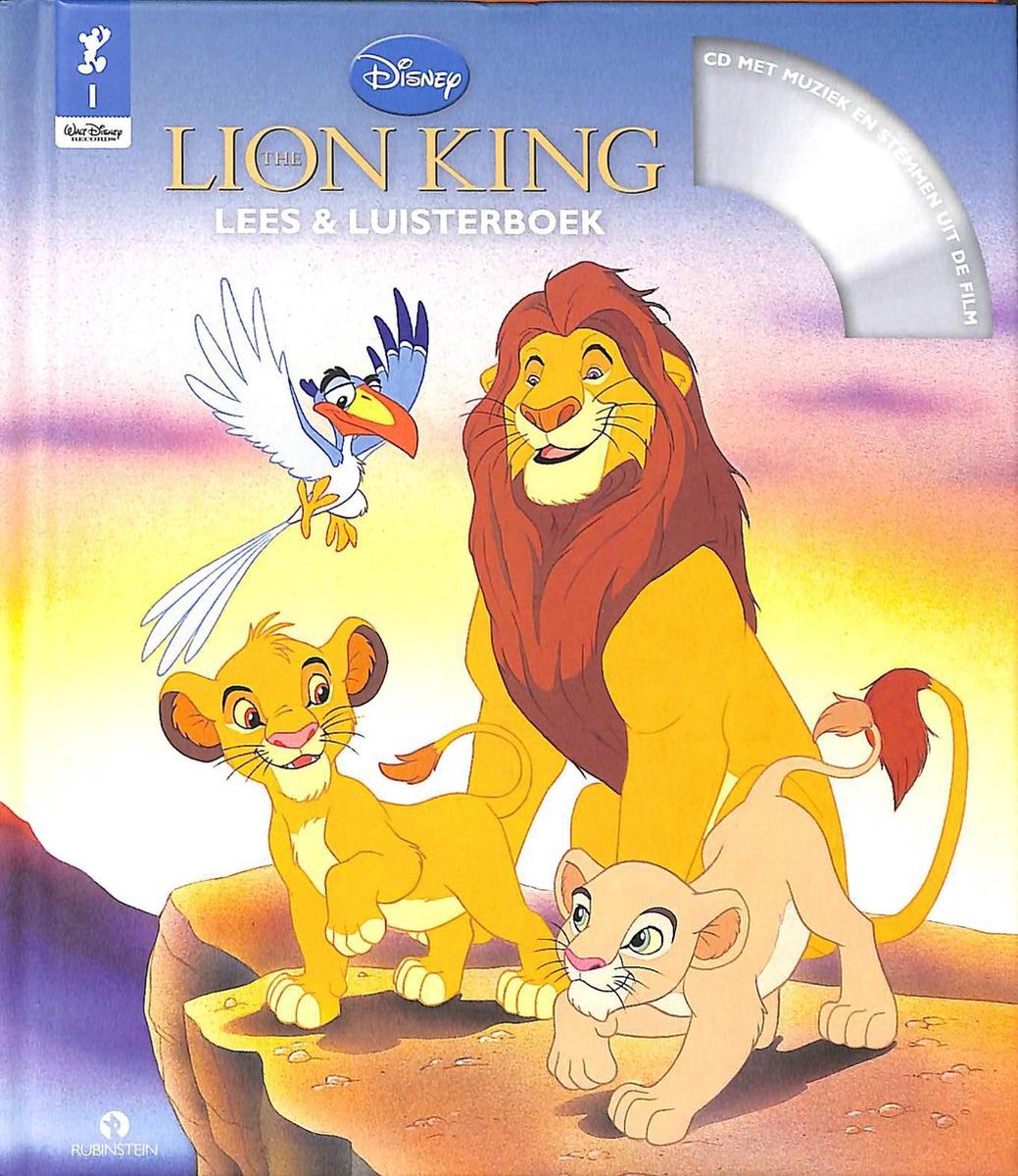 Lion King - Lees & Luisterboek
