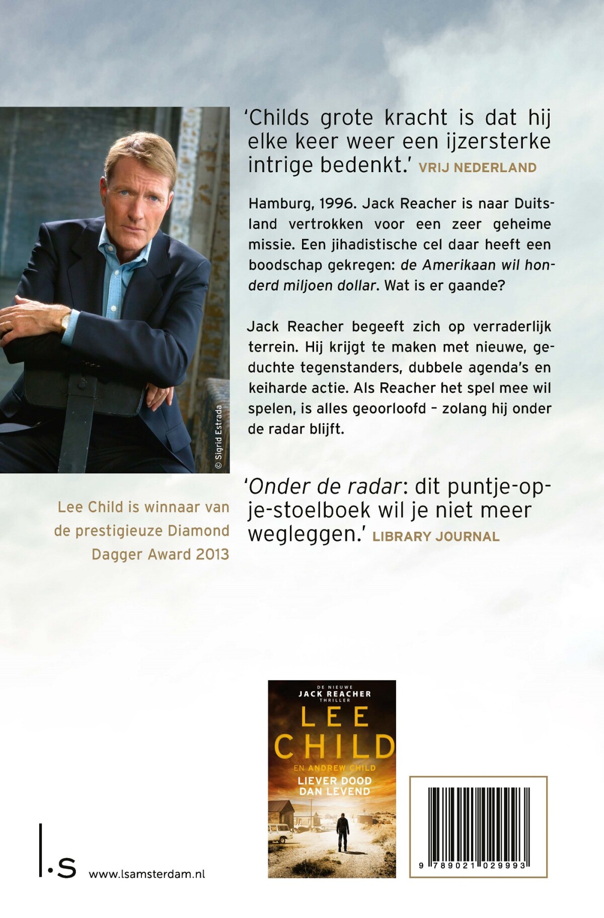 Onder de radar / Jack Reacher / 21 achterkant
