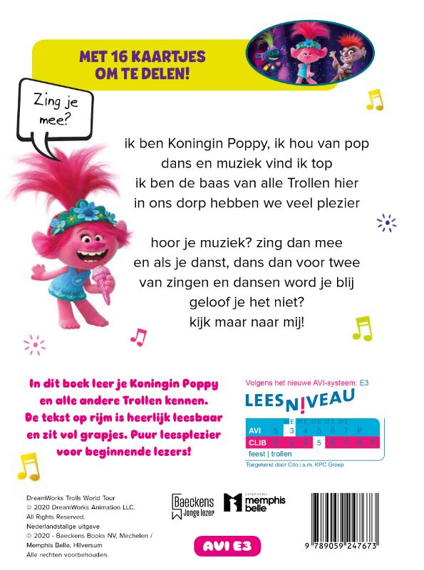 Trolls Wereldtour Een groot feest achterkant