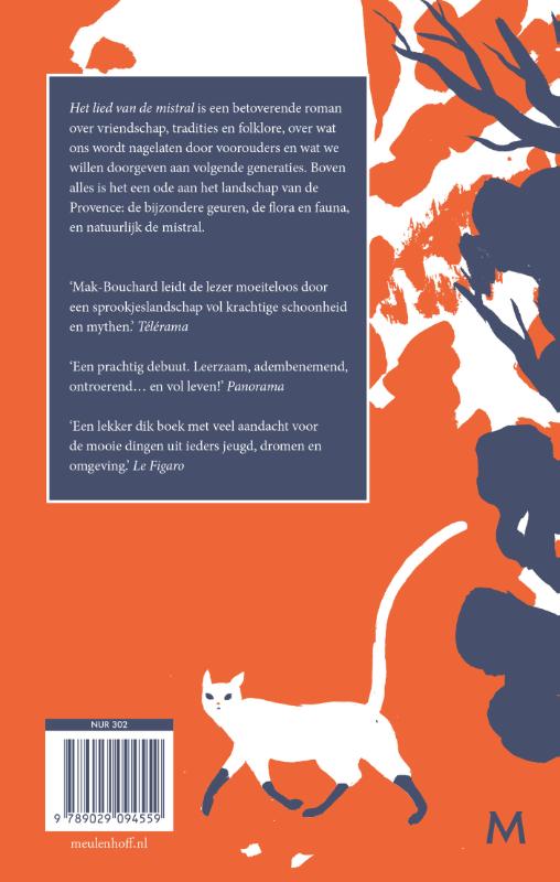 Het lied van de mistral Het lied van de mistral achterkant