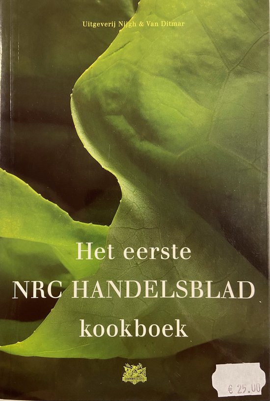 Eerste Nrc Handelsblad Kookboek