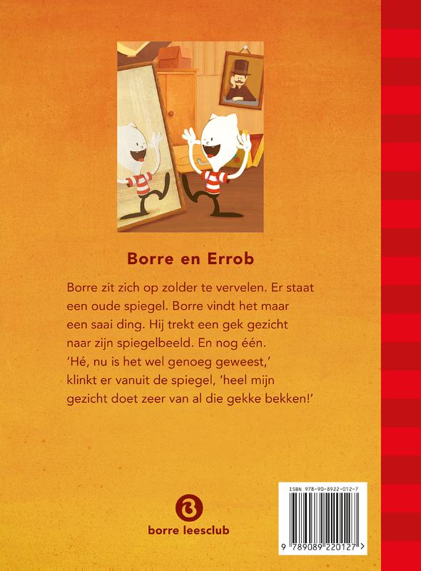 Borre en Errob / De Gestreepte Boekjes achterkant