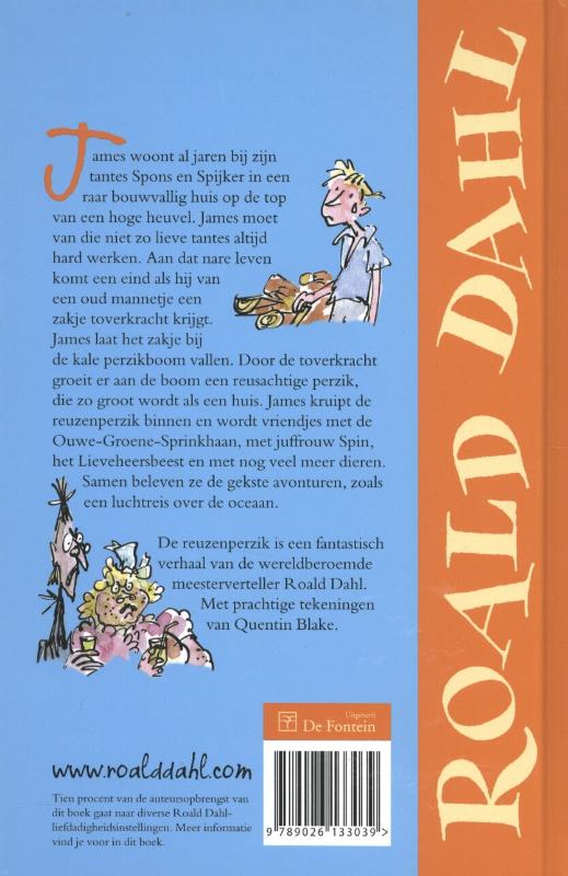 De reuzenperzik De reuzenperzik achterkant