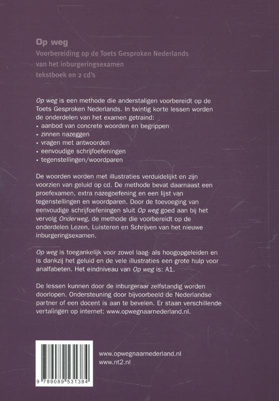 Op weg / Op-wegreeks / 1 achterkant