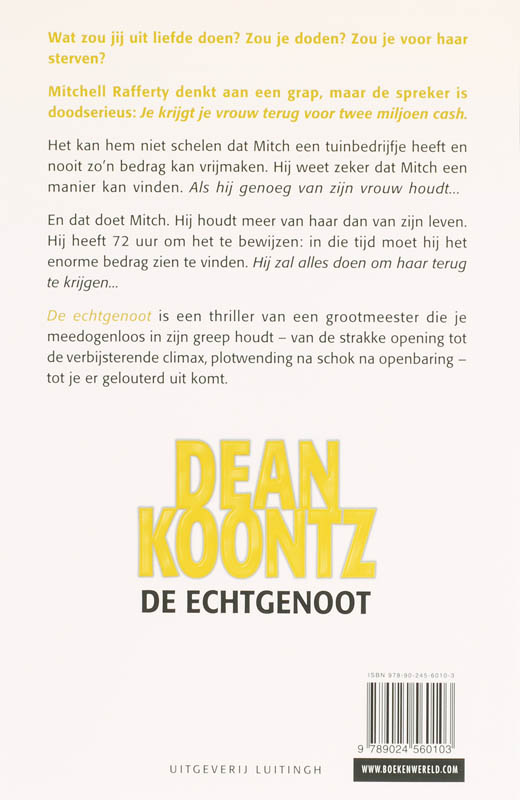 De Echtgenoot achterkant