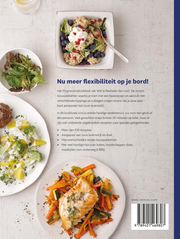 Het Programmakookboek achterkant