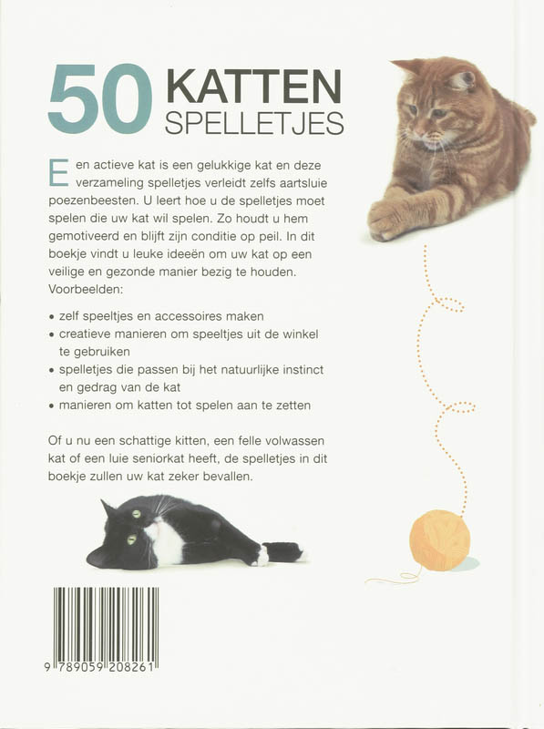 50 kattenspelletjes achterkant
