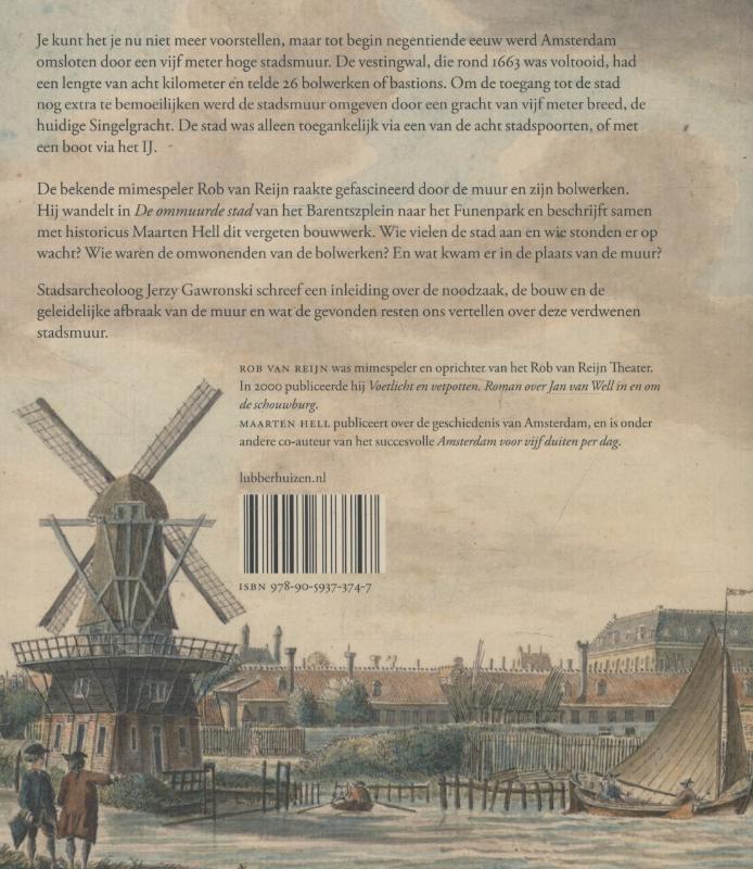 De ommuurde stad achterkant