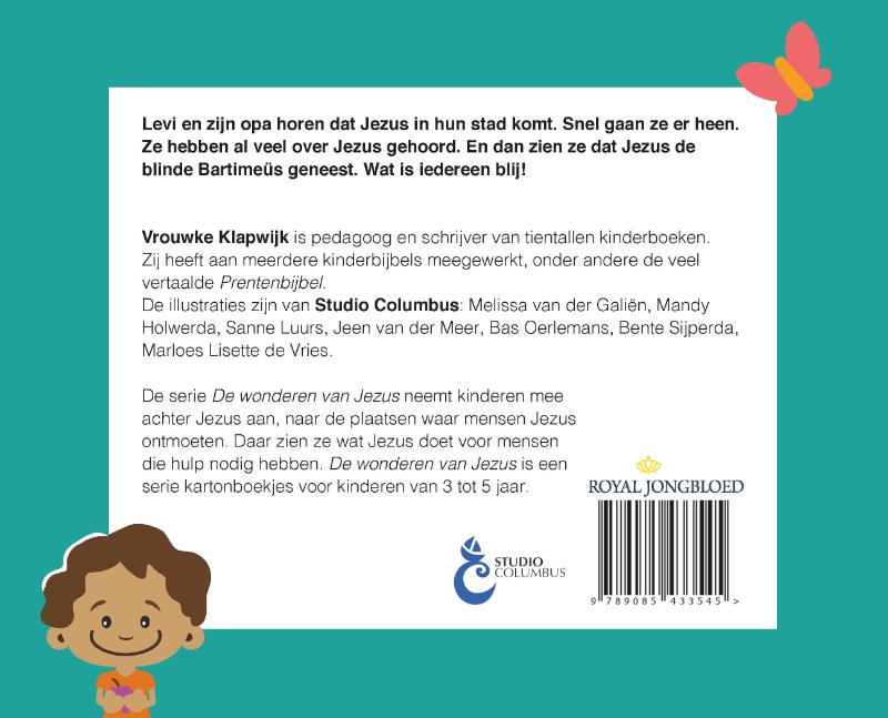 Bartimeüs / De wonderen van Jezus / 1 achterkant