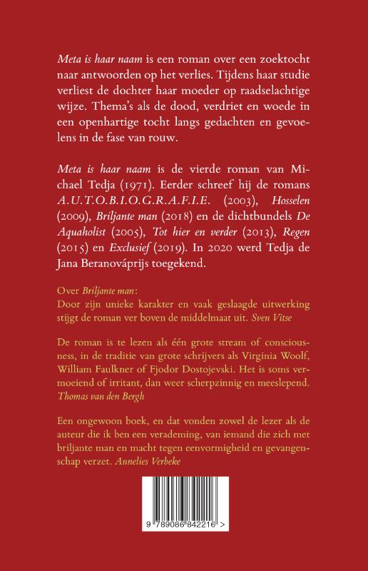 Meta is haar naam achterkant