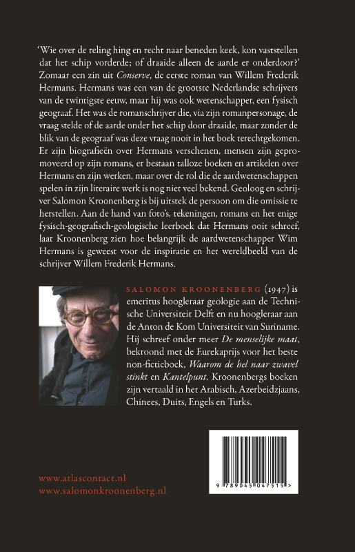 De aarde volgens W.F. Hermans achterkant
