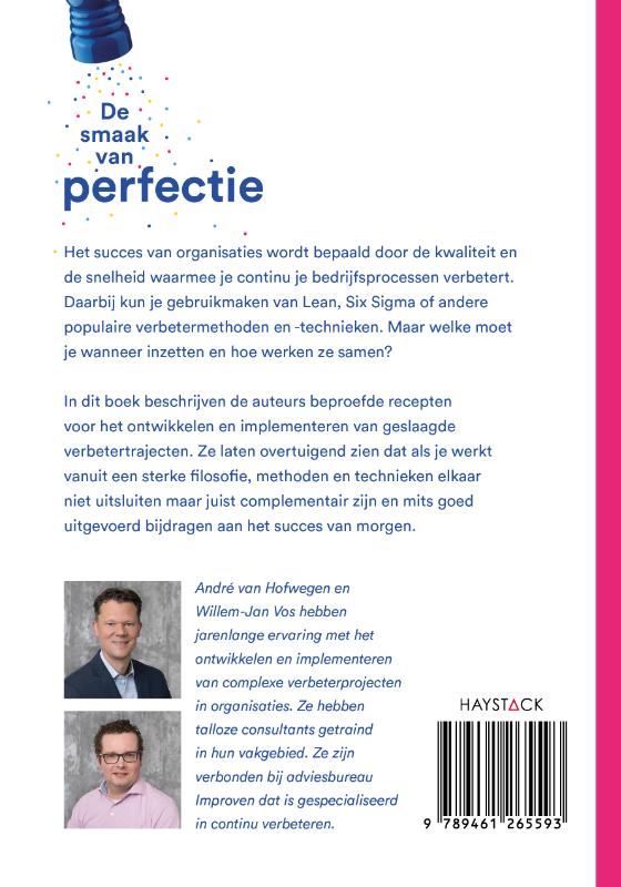 De smaak van perfectie achterkant