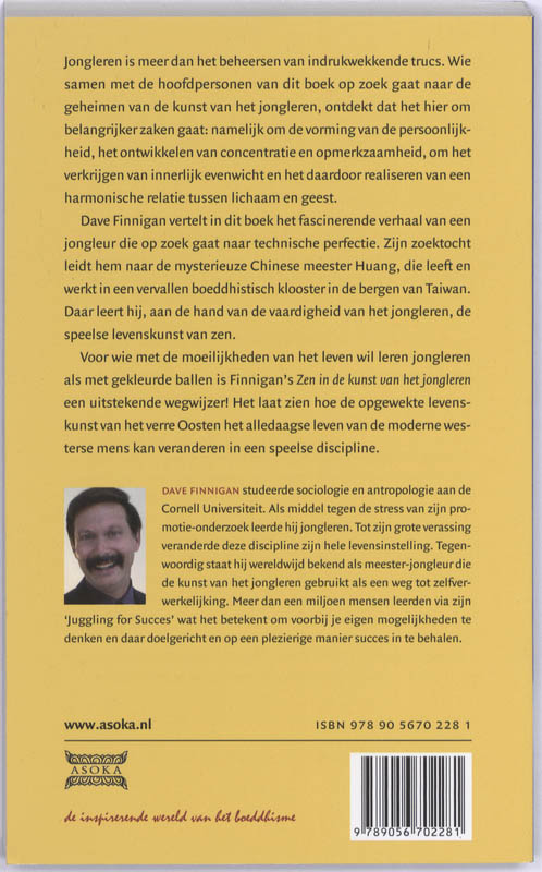 Zen in de kunst van het jongleren achterkant