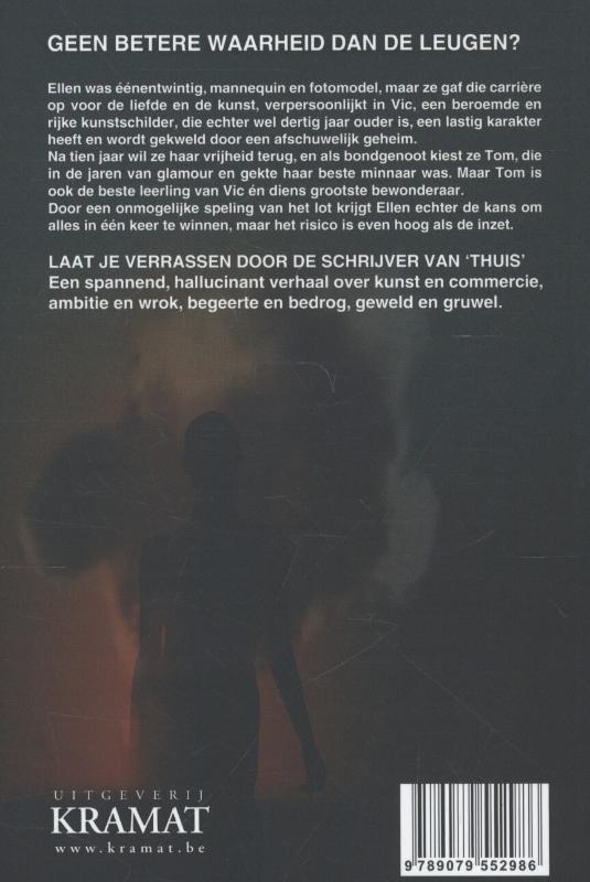 Een kus van vuur achterkant