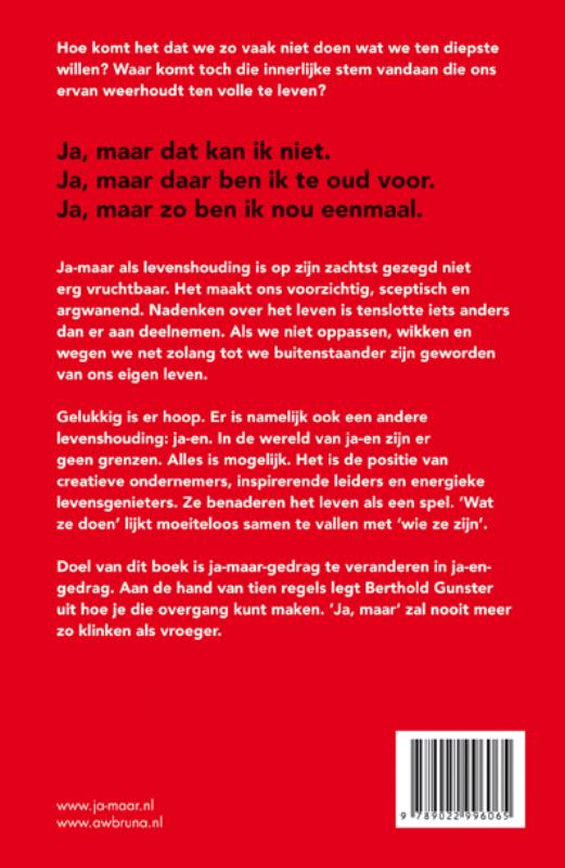 Ja-maar wat als alles lukt? Ja-maar wat als alles lukt? achterkant