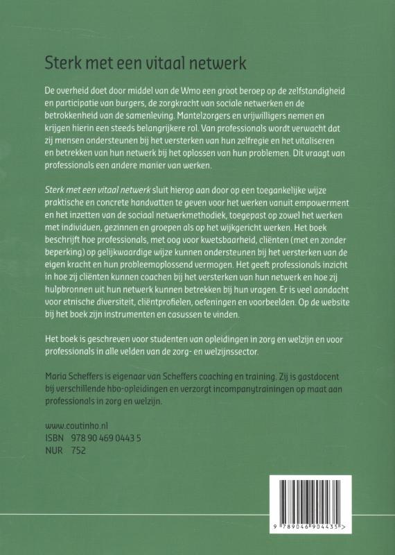 Sterk met een vitaal netwerk Sterk met een vitaal netwerk achterkant