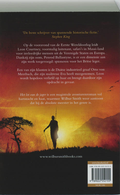 Het lot van de jager / De Courtney-serie / 13 Het lot van de jager / De Courtney-serie / 13 achterkant