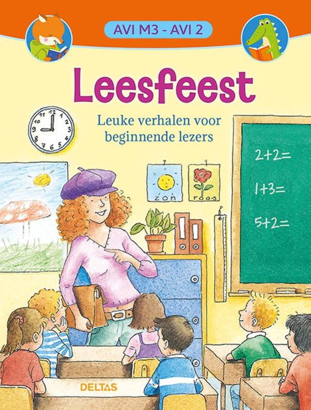 Leesfeest Leuke verhalen voor beginnende lezers (AVI M3 / AVI 2)