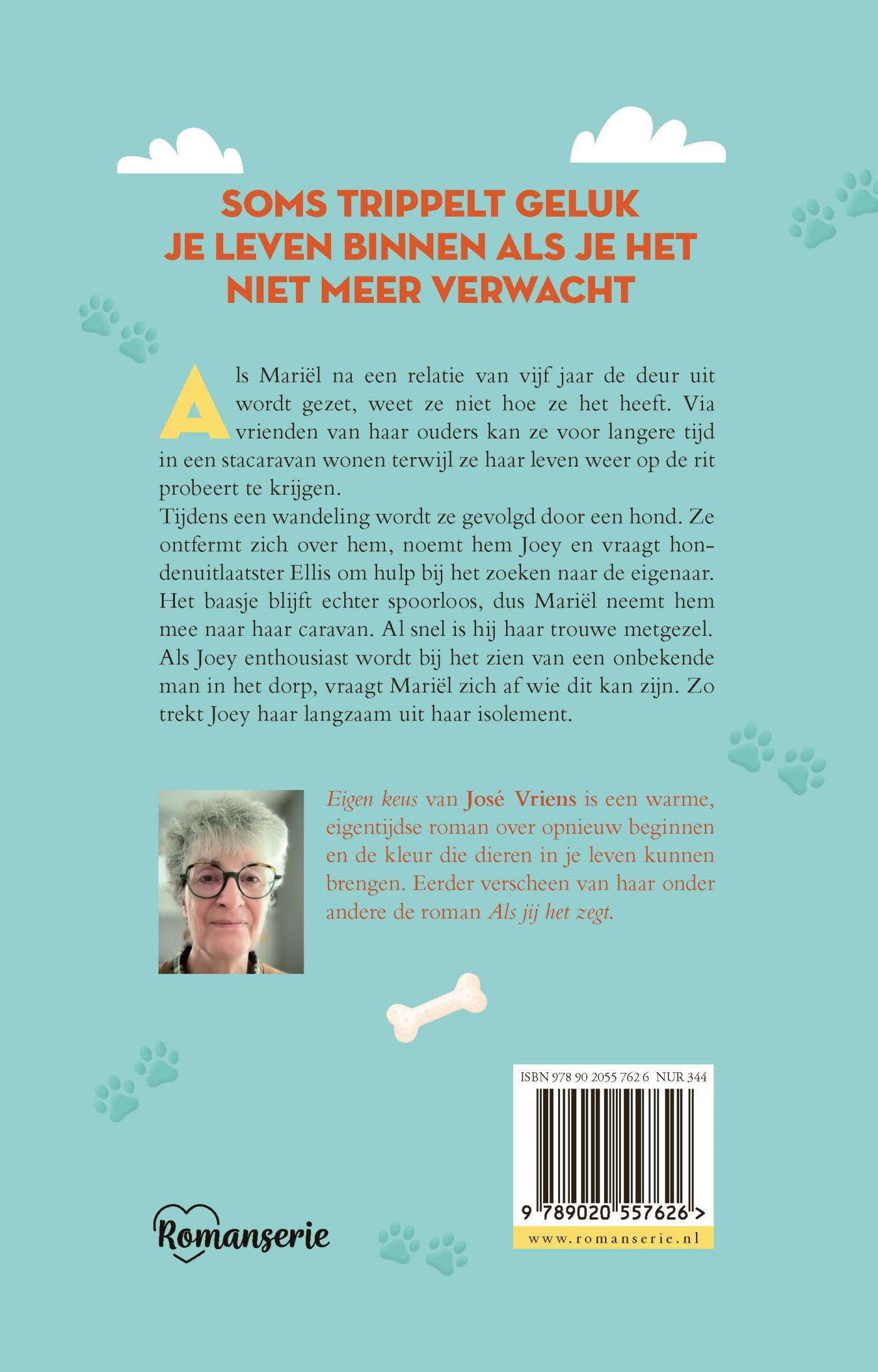 Eigen keus / Romanserie achterkant