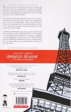 Apocalyps suite / The umbrella academy / 1 achterkant