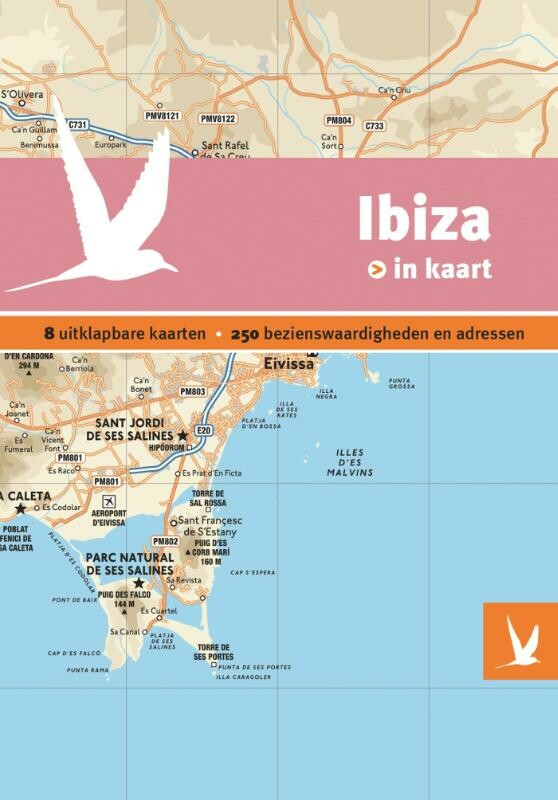 Ibiza in kaart / Dominicus stad-in-kaart