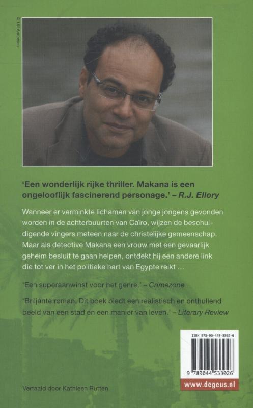 Engel van de stad / Detective Makana achterkant