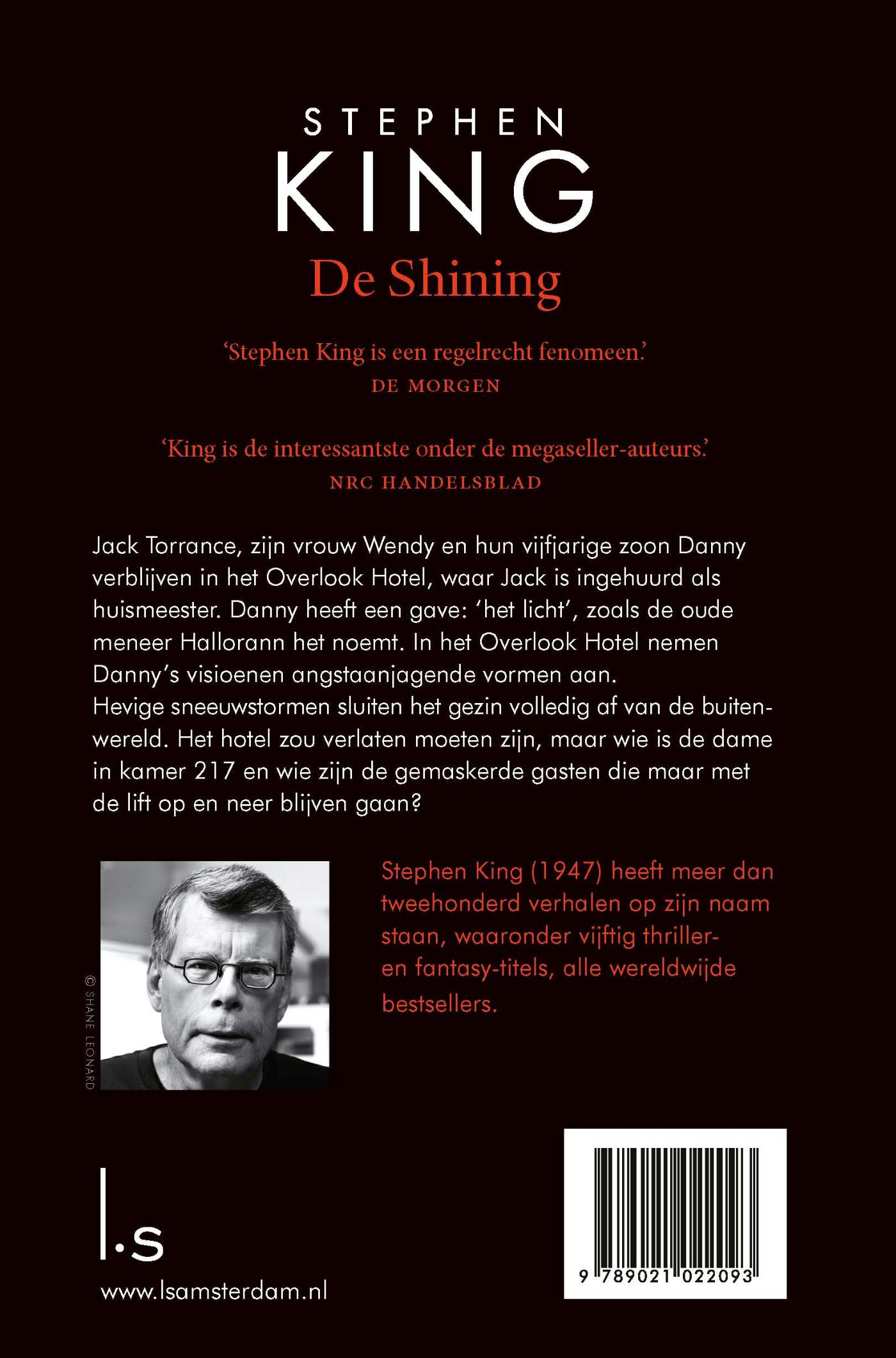 De Shining achterkant