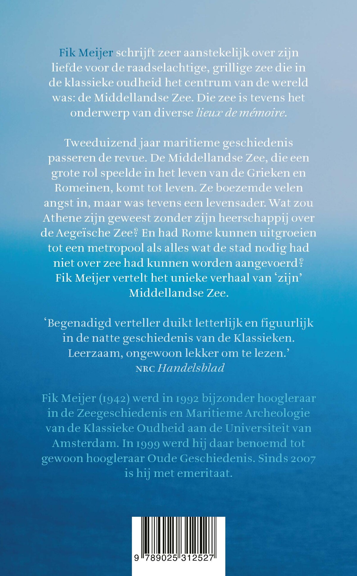 De Middellandse Zee achterkant