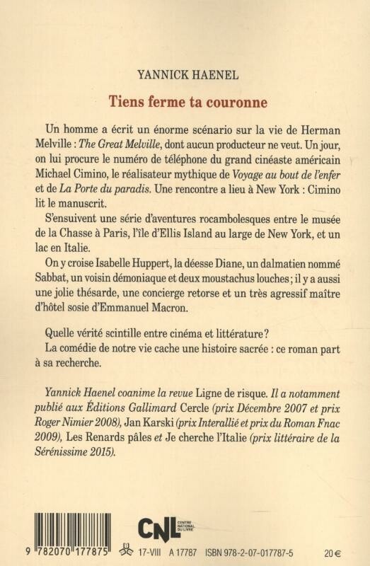 Tiens ferme ta couronne / L'infini achterkant