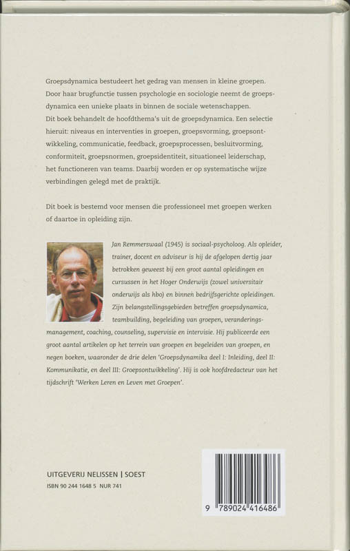 Handboek groepsdynamica / PM-reeks achterkant