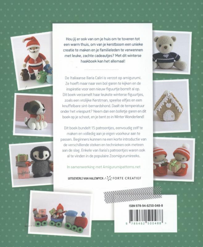 Amigurumi winter wonderland achterkant