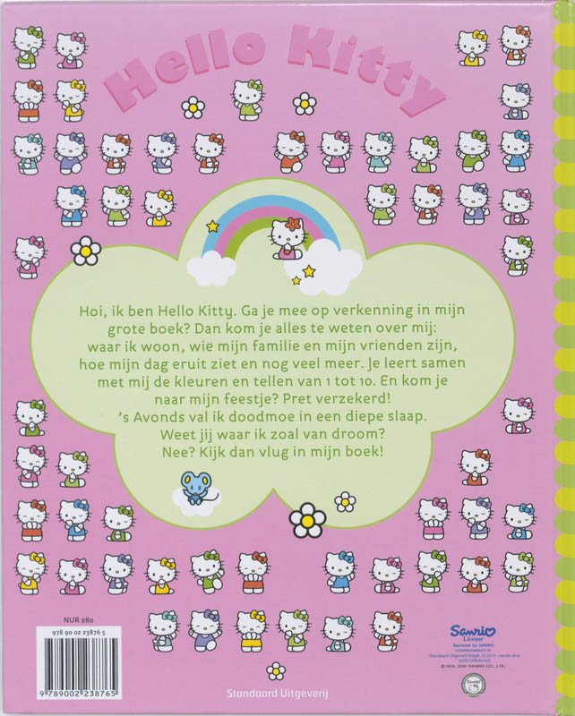 Het grote boek van Hello kitty / Hallo Kitty achterkant