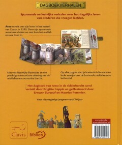 Arno in de ridderburcht / Kasteel van Coucy 1390 / Dagboekverhalen achterkant