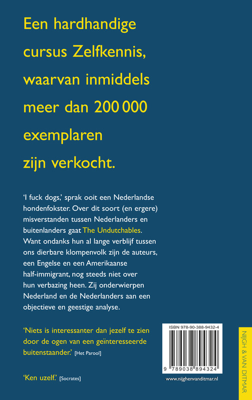 The Undutchables achterkant