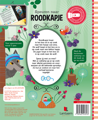 Speuren naar Roodkapje achterkant