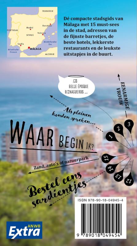 Malaga / ANWB Extra achterkant